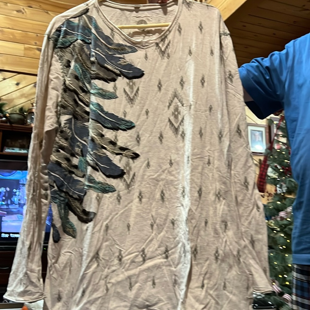 DOUBLE D RANCH Long Sleeved top 2X